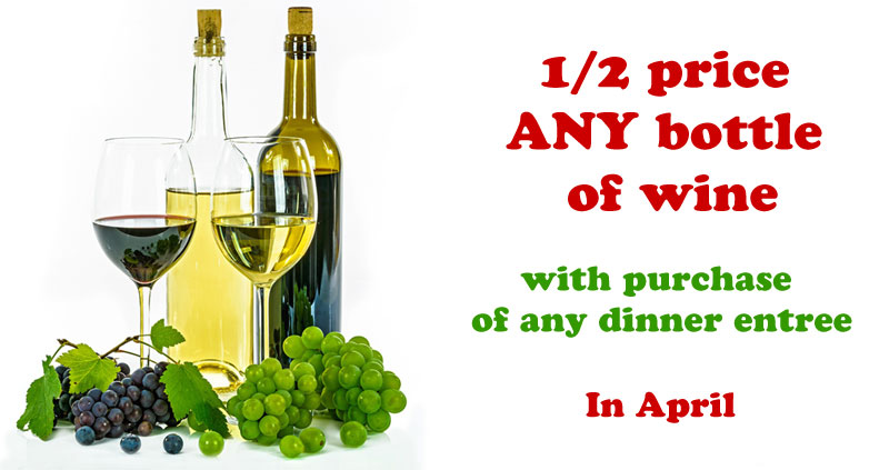 Half Price Wine Bottles Special Featured Image