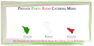 Sorrento's Private Party Room Slide