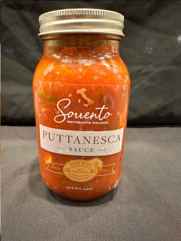 Puttanesca Sauce Jar